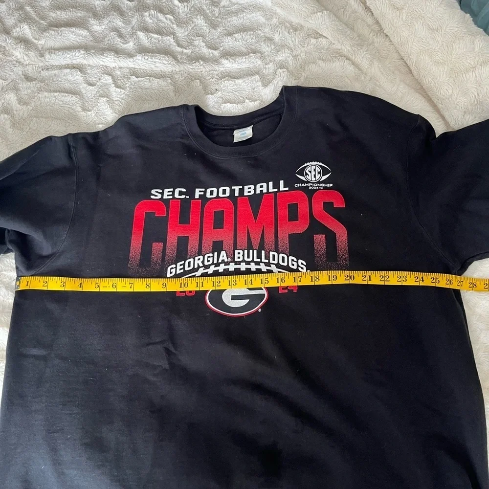 University of Georgia 2024 SEC championship Sweatshirt XXL - Picture 6 of 6